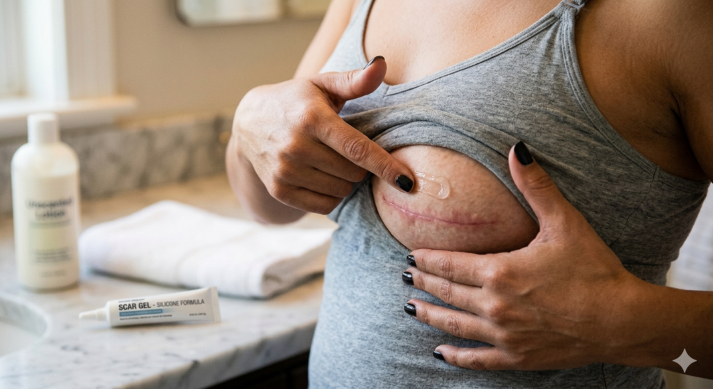 Breast Augmentation Scar Care Tips